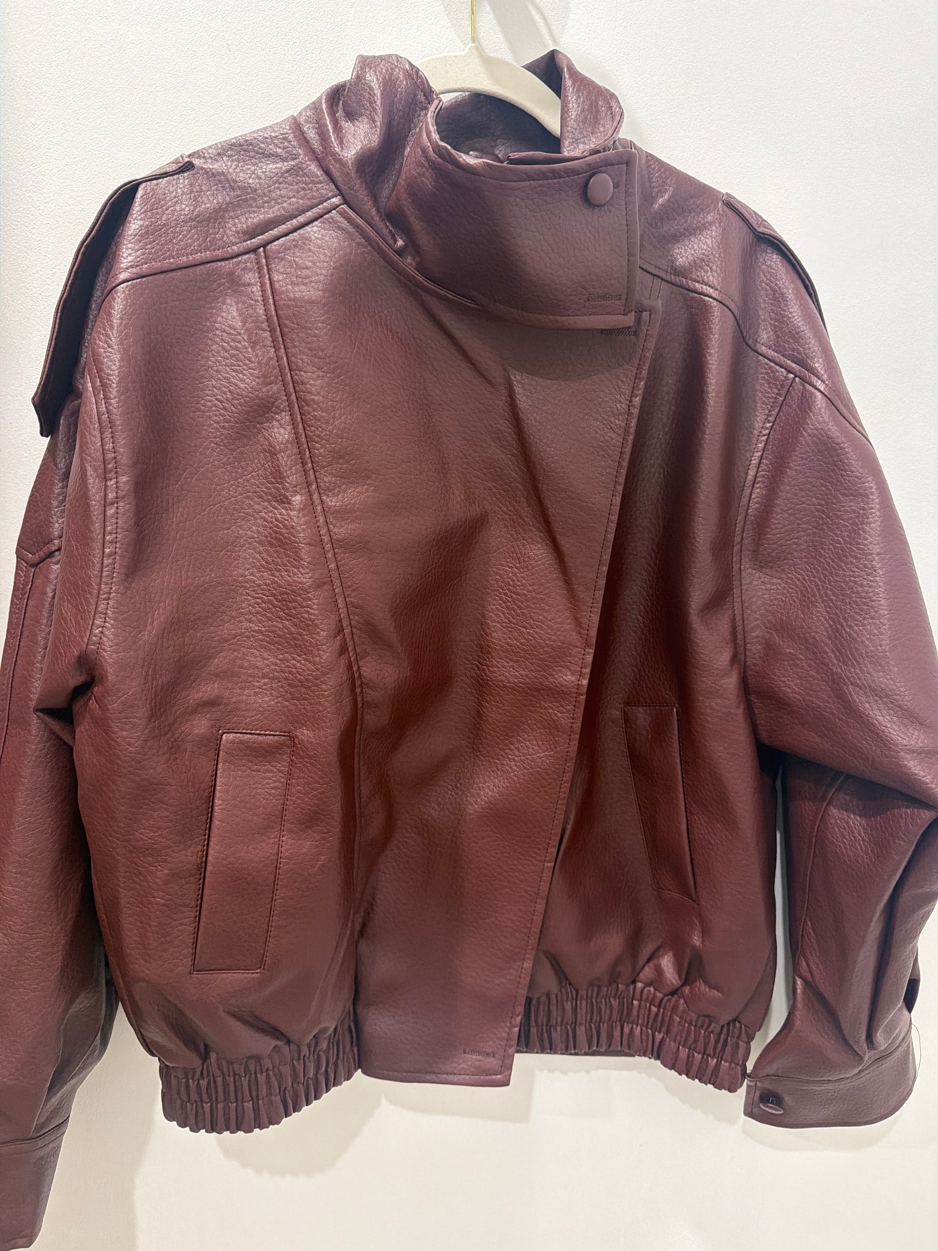 Scarlet Burgundy Jacket