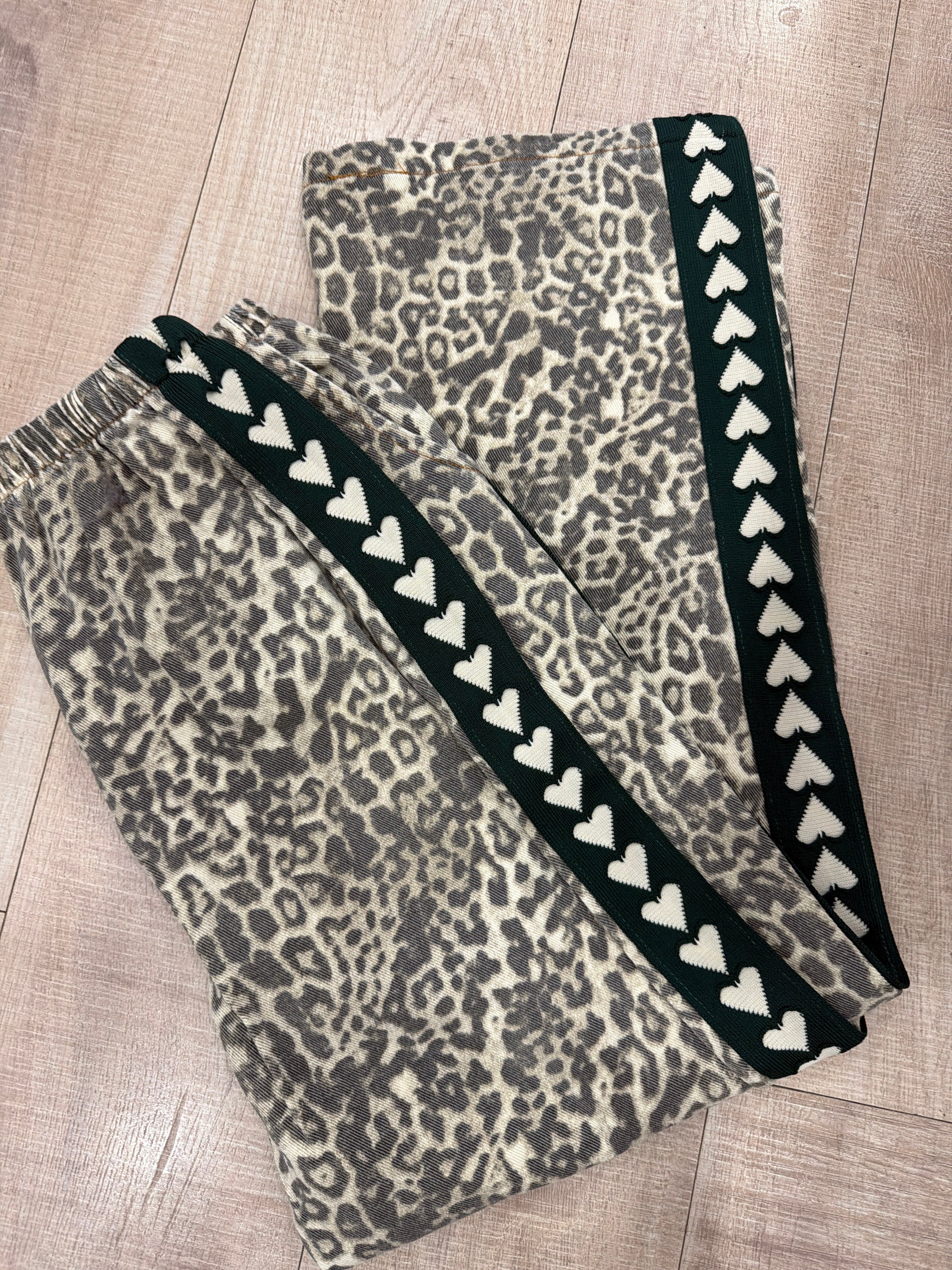 Leopard Heart Pant