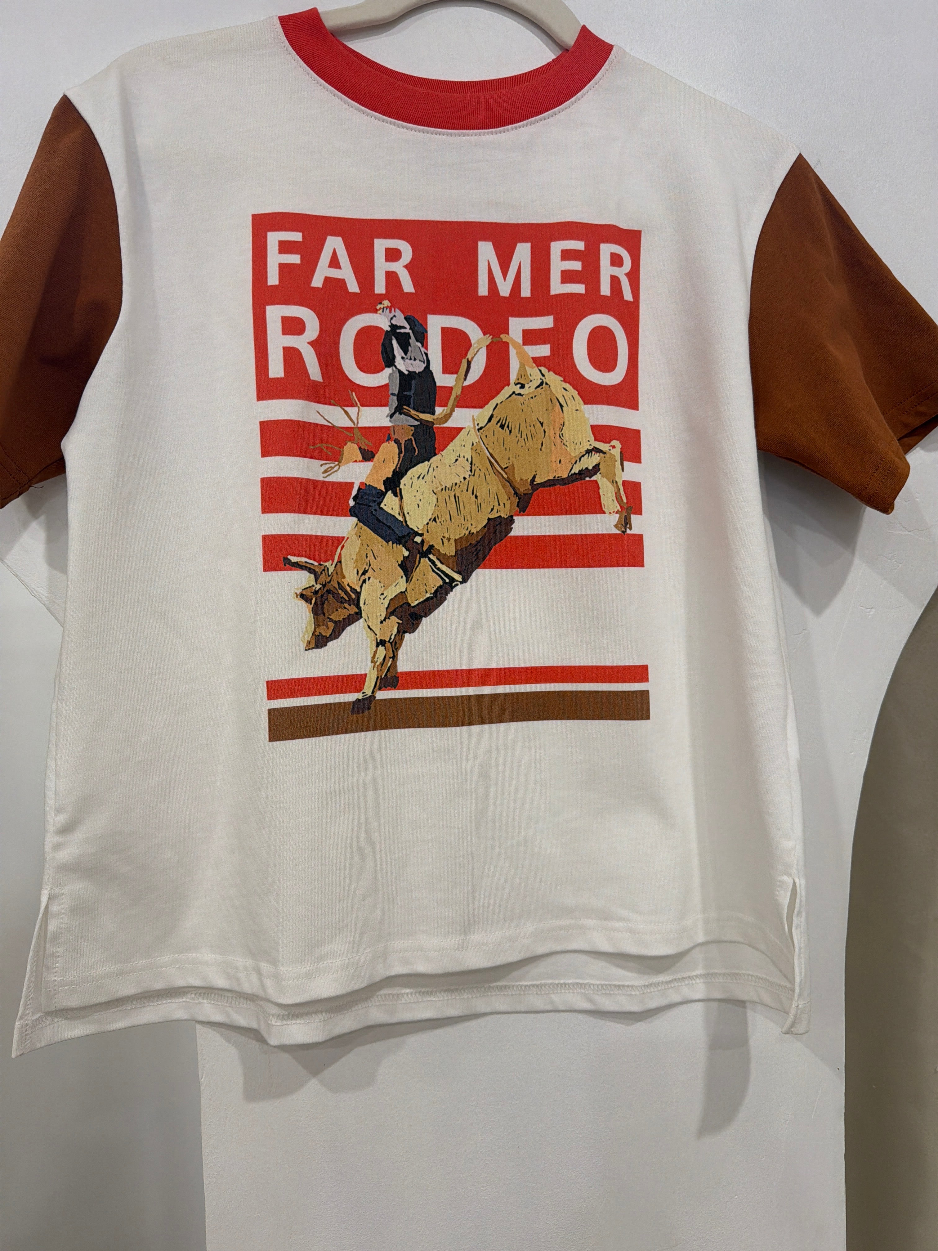 Farmer By Whitney Cropped Rodeo Tee