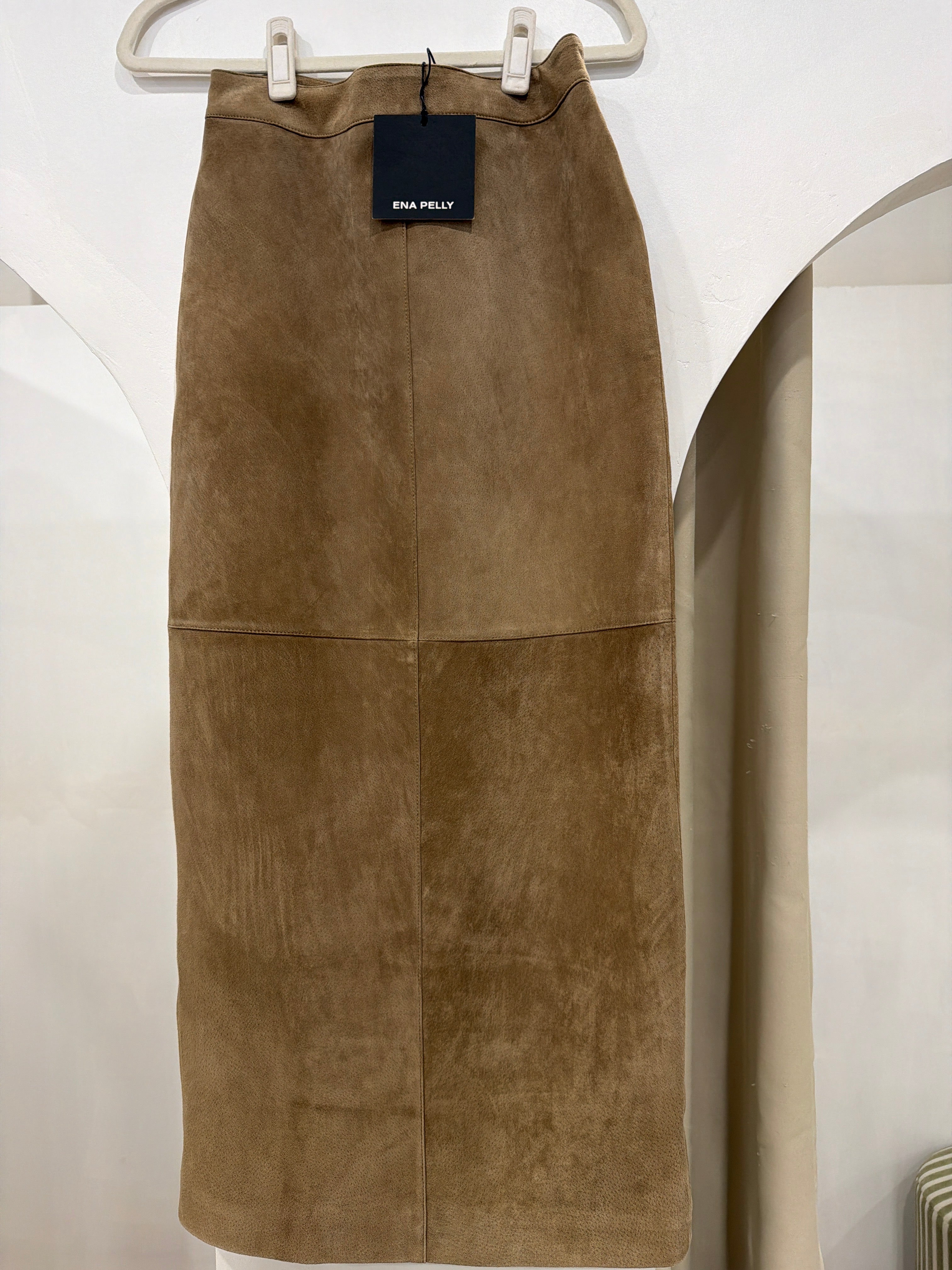 ENA PELLY ANA SUEDE MAXI SKIRT