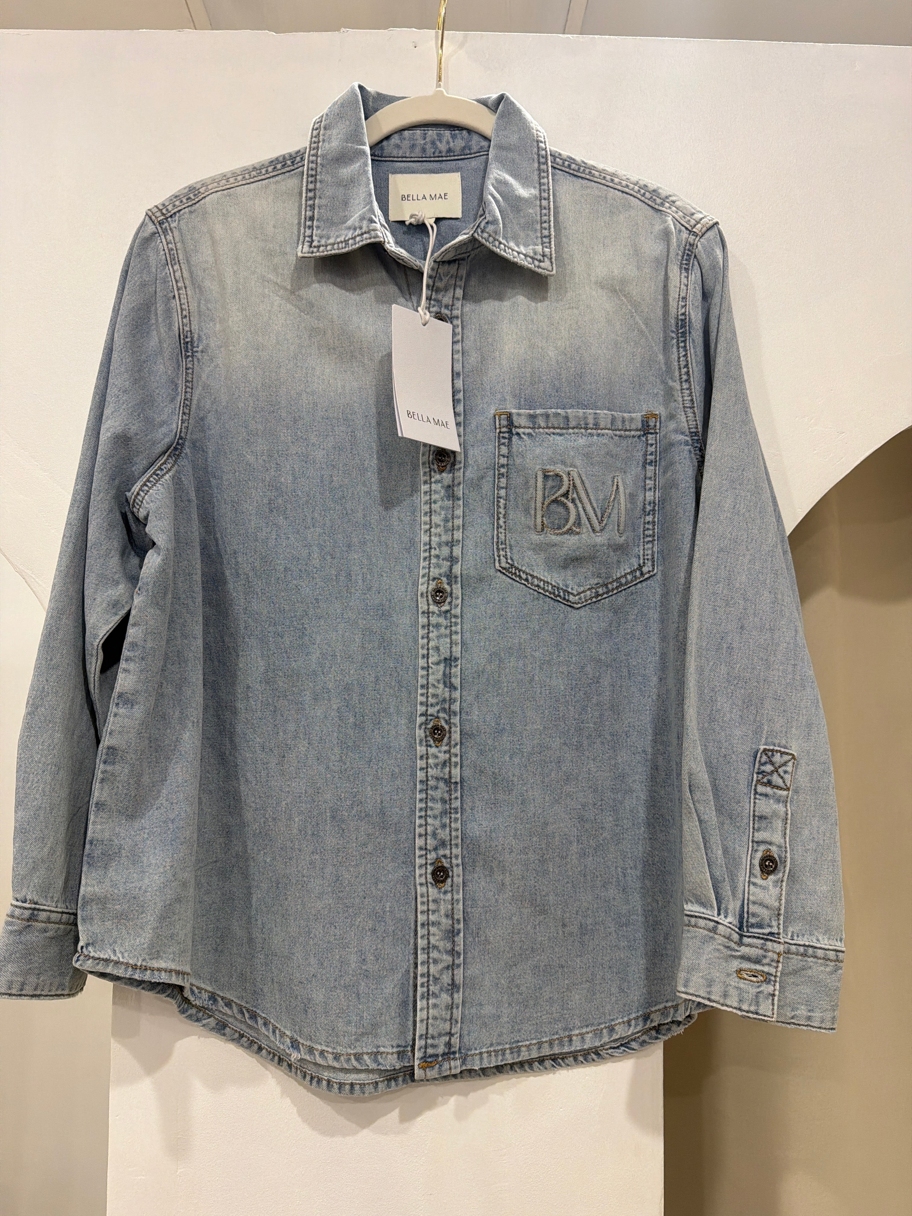 Bella Mae Boab Denim Shirt