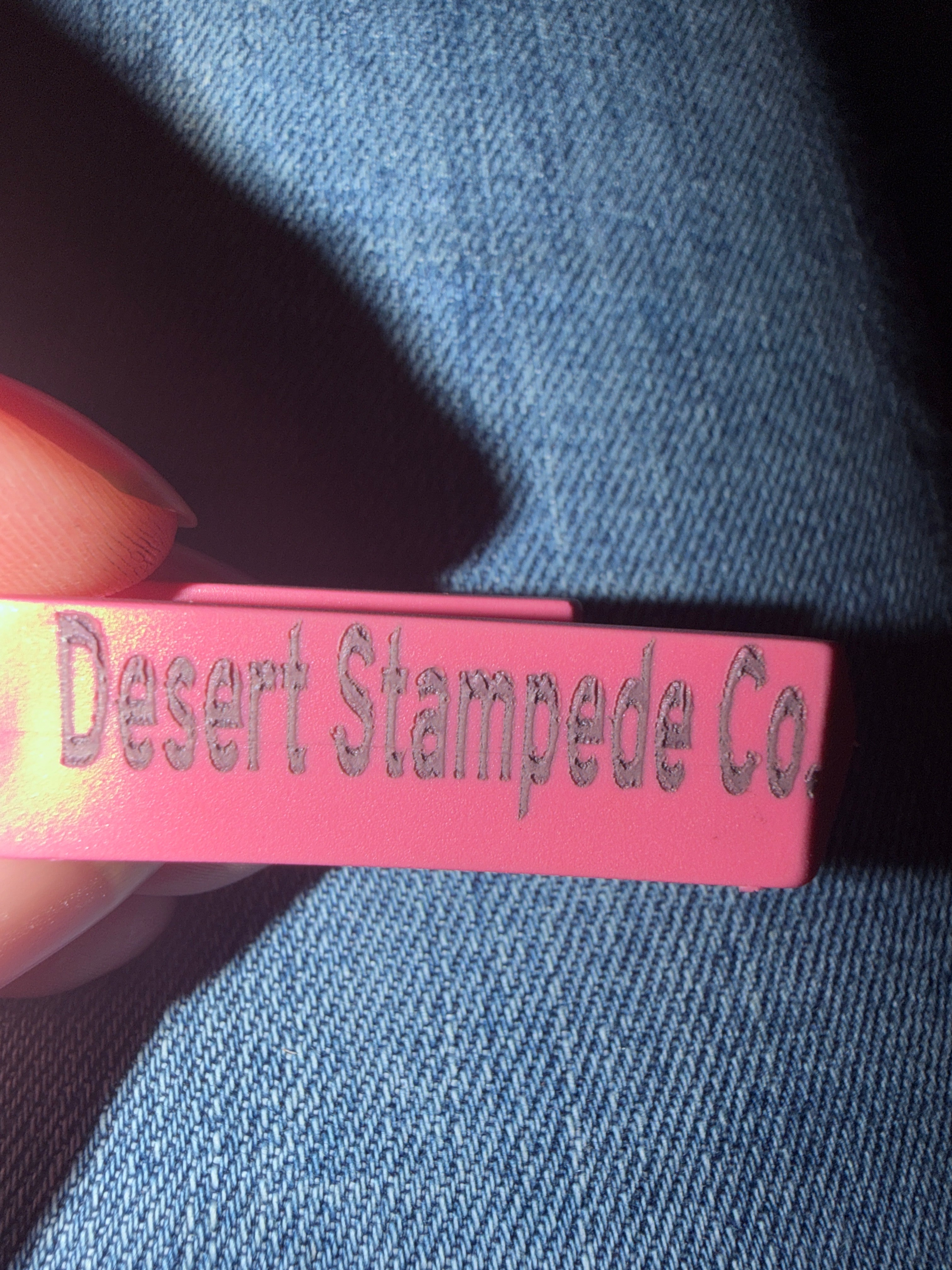 Desert Stampede Co. hat tags