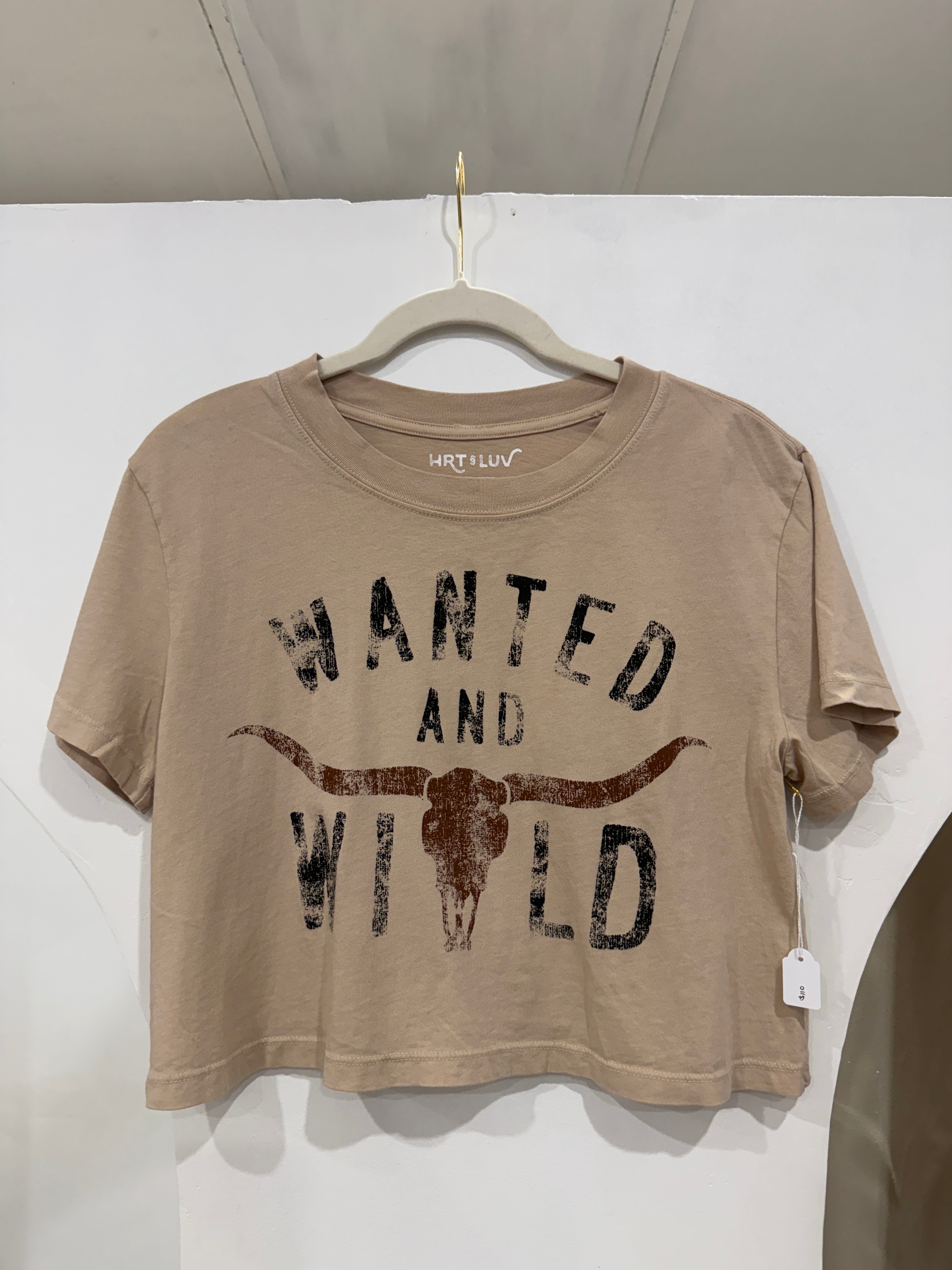 Wanted and Wild Tee