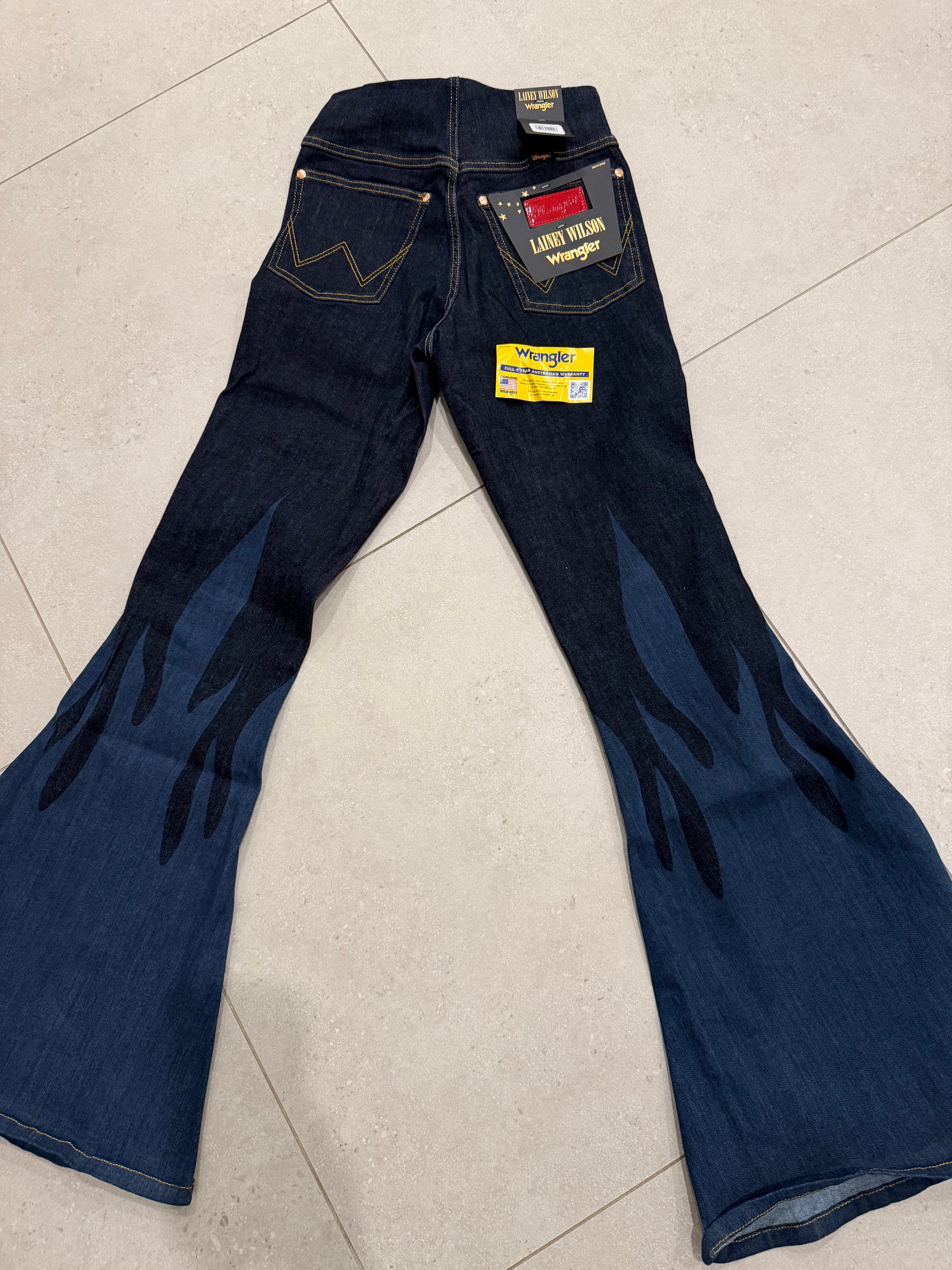 Lainey Wilson Flame Bellbottoms