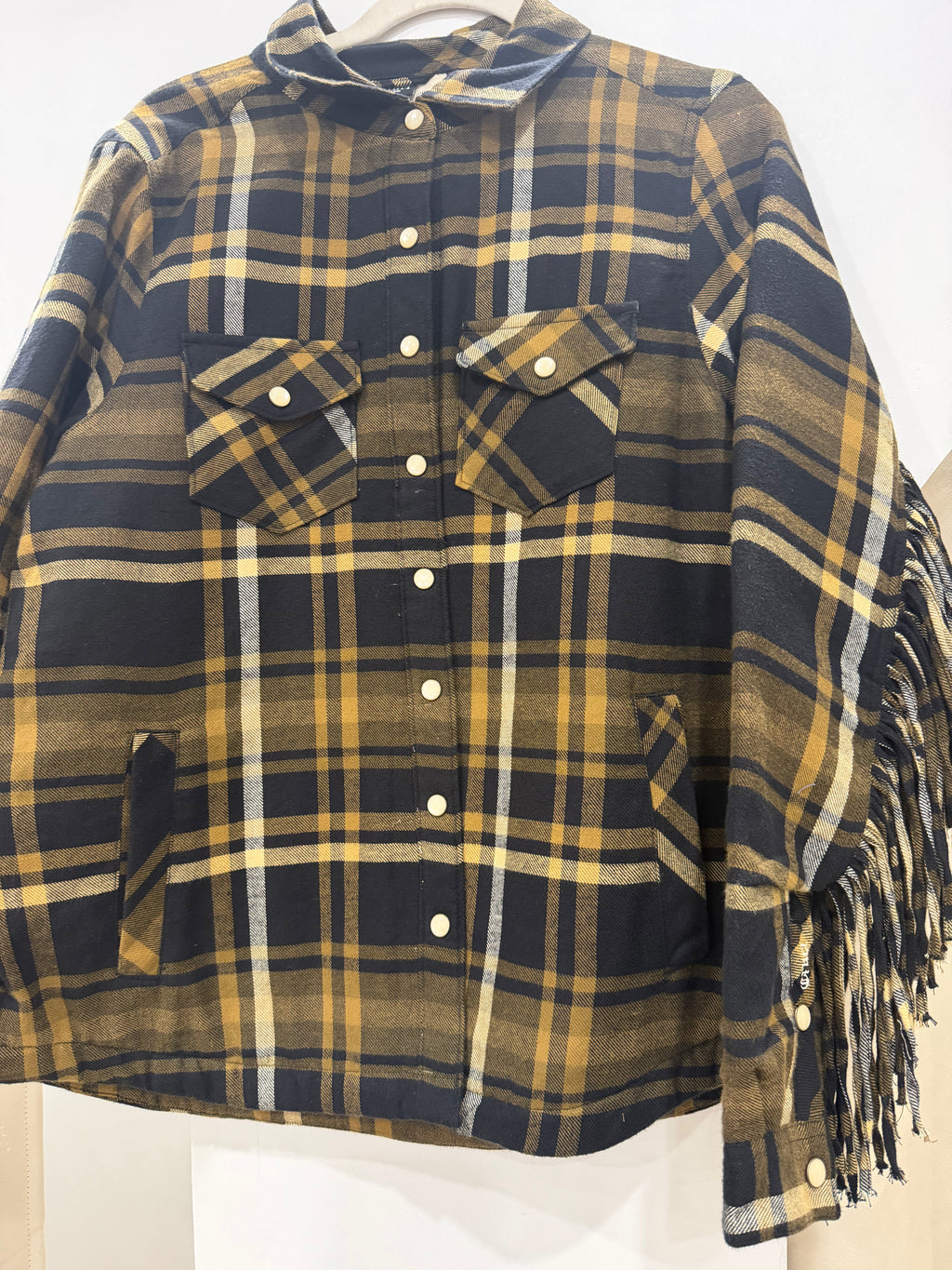 Cruel Denim Fringe Jacket