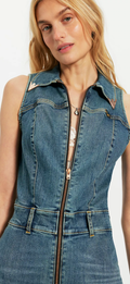 Lainey Wilson X Wrangler Denim Catsuit
