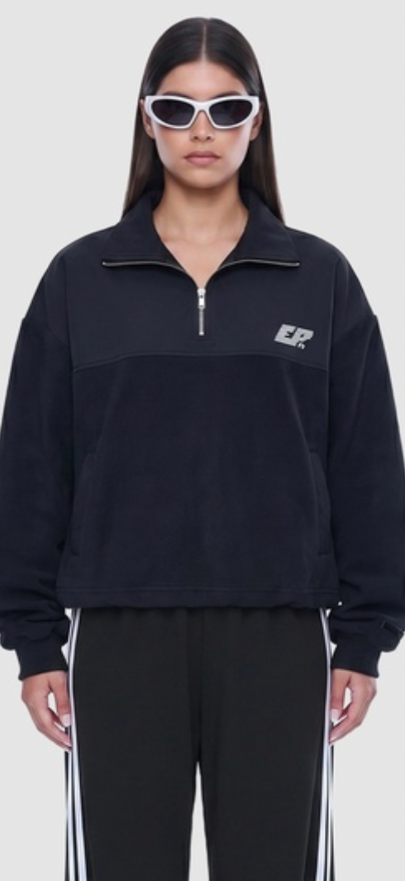 Ena Pelly athleisure qtr zip sweat