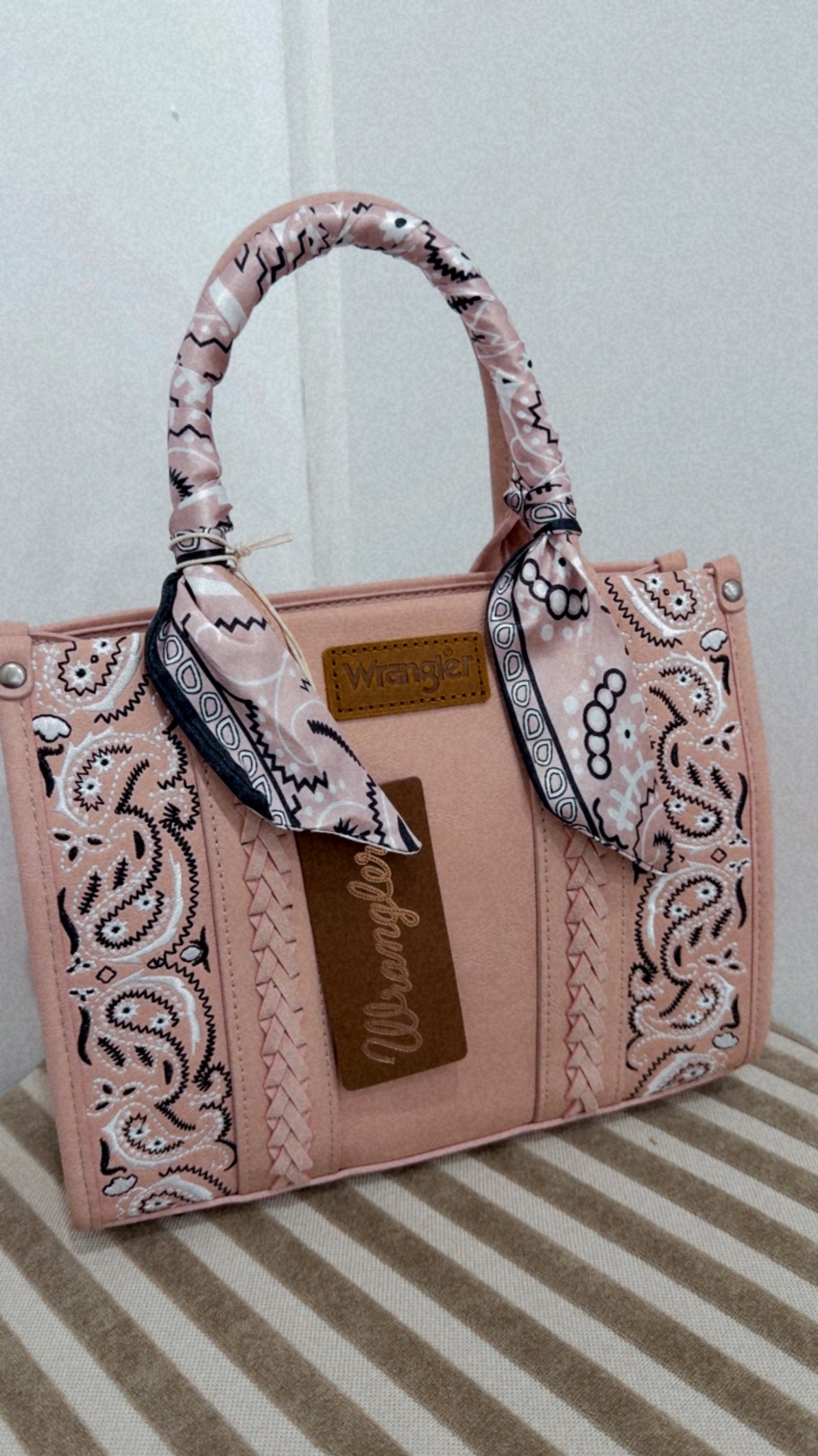 Wrangler paisley crossbody bag
